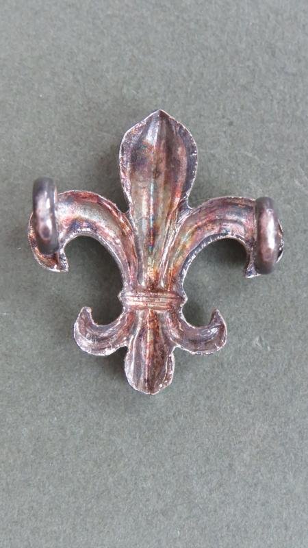 British Army The Manchester Regiment Post 1924 Officers Collar Badge — image 2