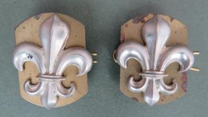 British Army The Manchester Regiment Post WW2 Collar Badges