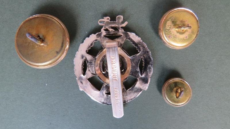 British Army The Forester Brigade Cap Badge & Uniform Buttons — image 2