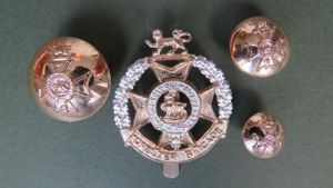 British Army The Forester Brigade Cap Badge & Uniform Buttons
