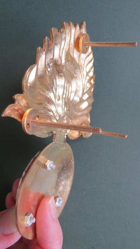 British Army Royal Regiment of Fusiliers Drummers Badge — image 3