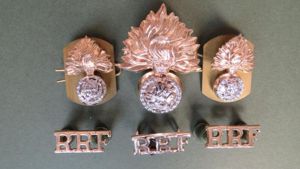 British Army Royal Regiment of Fusiliers Badge Set