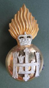 British Army Royal Highland Fusiliers Officers Glengarry Badge