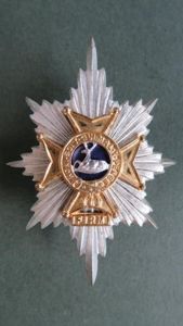 British Army The Worcestershire and Sherwood Foresters Regiment Officers Cap …