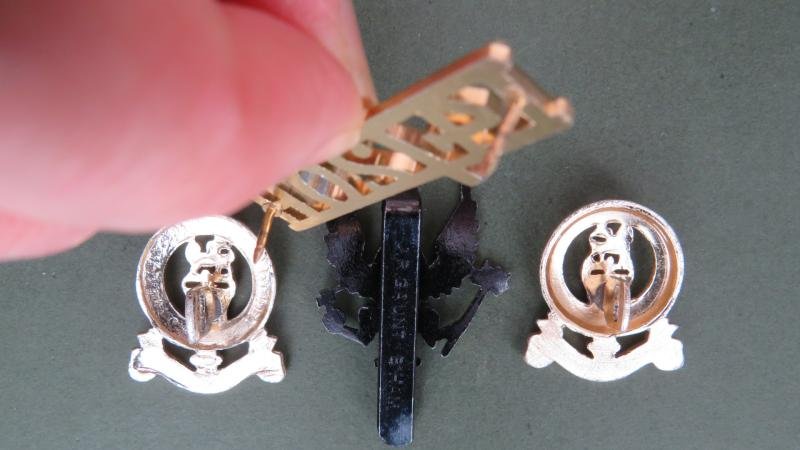 British Army The 14th/20th King's Hussars Cap & Collar Badges & Shoulder Title — image 3