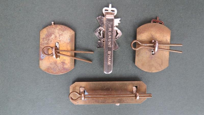 British Army The 13th/18th Royal Hussars Cap & Collar Badges & Shoulder Titles — image 2