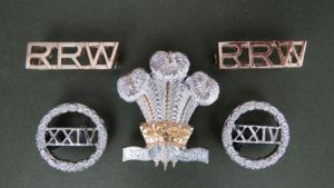 British Army The Royal Regiment of Wales Cap & Collar …