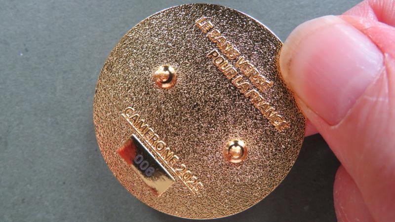 France Foreign Legion Commandement de la Légion Etrangère D.S.P.L.E. 'Division Sécurité et Protection' (Security & Protection Division) Pocket Crest — image 3