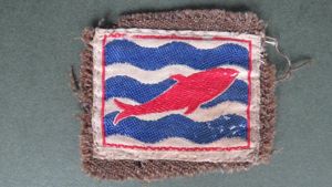 British Army WW2 2nd Corps Formation Sign