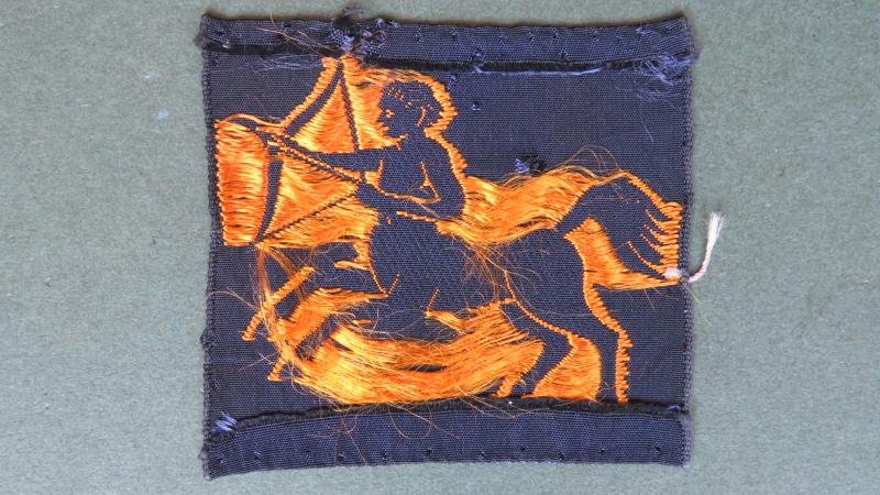 British Army Post WW2 7th Anti Aircraft Group Royal Artillery Formation Sign — image 2