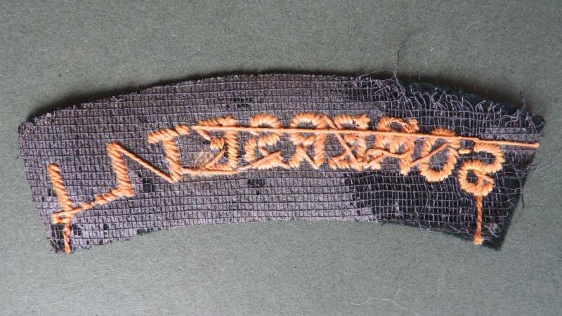 British Army Post WW2 Somerset Light Infantry Shoulder Title — image 2