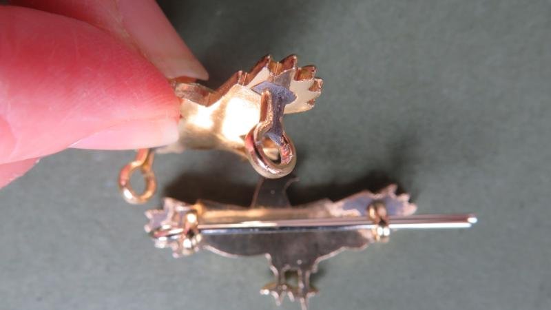 Zambia Air Force Collar Badges — image 3