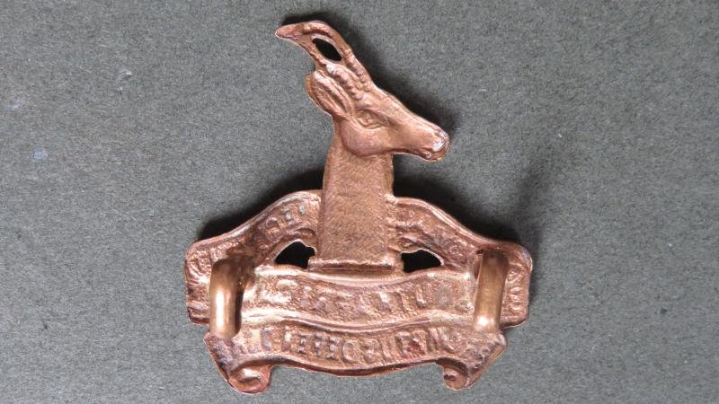 South Africa Army 1915-1919 3rd S.A. Infantry Collar Badge — image 2