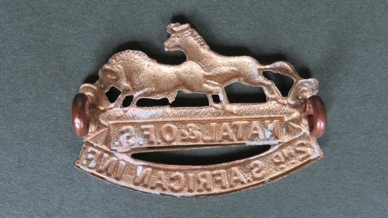 South Africa Army 1915-1919 2nd S.A. Infantry Collar Badge — image 2