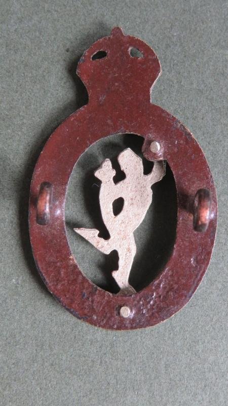 South Africa Army Corps of Signals Officers Collar Badge — image 2