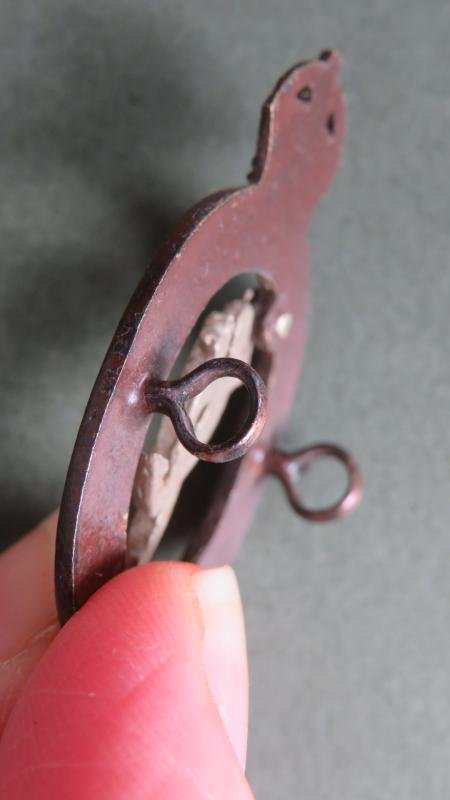 South Africa Army Corps of Signals Officers Collar Badge — image 3