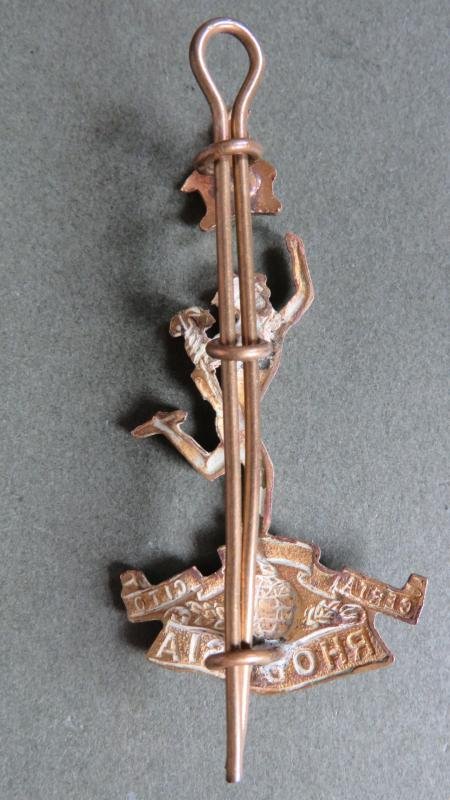 Rhodesia Army 1971-1980 Corps of Signals Cap Badge — image 2