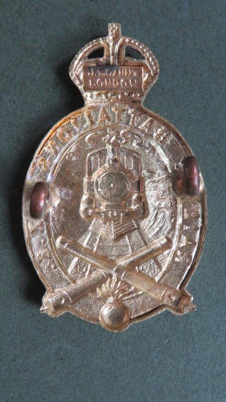 New Zealand Army WW1 Period The New Zealand Railway Corps Cap Badge — image 2