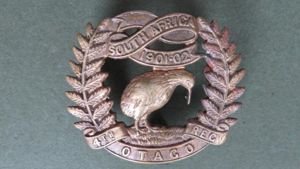 New Zealand Army WW1 Period The 4th Otago Rifles Regiment …