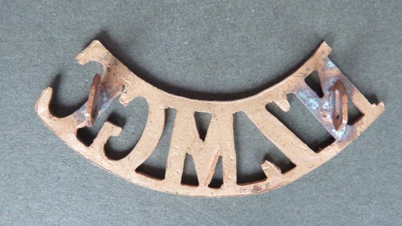 New Zealand Army WW1 'New Zealand Army Machine Gun Corps' Shoulder Title — image 2
