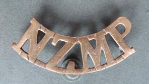 New Zealand Army WW1 'New Zealand Military Police' Shoulder Title