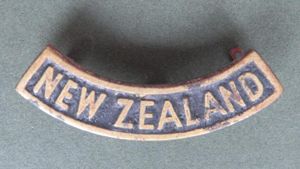 New Zealand Army WW1 'Home Service Branch ' Shoulder Title