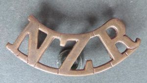 New Zealand Army WW1 'New Zealand Reinforcements ' Shoulder Title