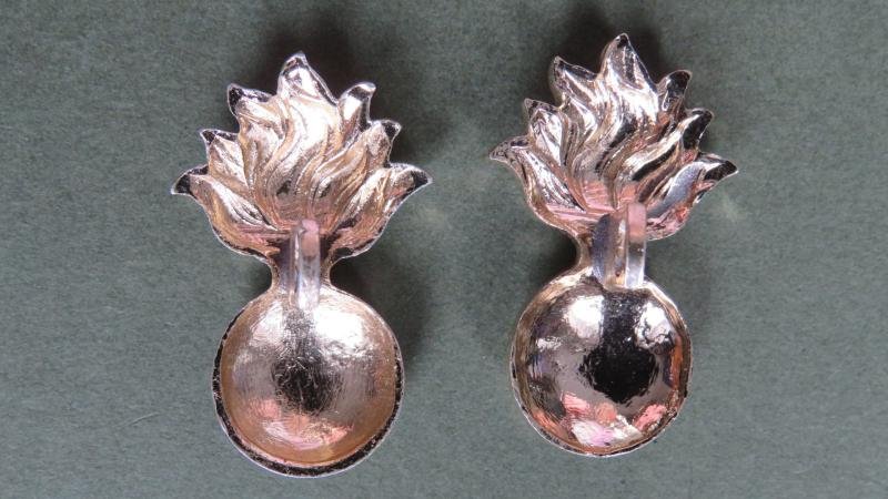 British Army Lancashire Fusiliers Collar Badges — image 2