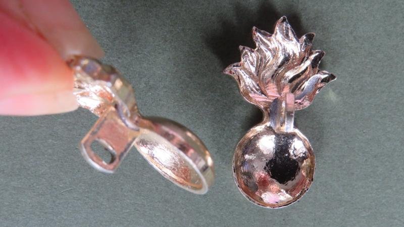 British Army Lancashire Fusiliers Collar Badges — image 3