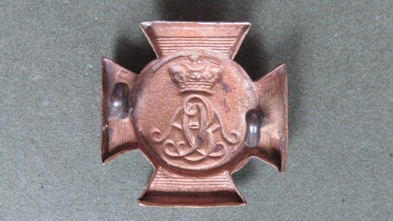 British Army 1881 Pattern The Wiltshire Regiment (Duke of Edinburgh's) Collar Badge — image 2
