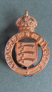 British Army The Essex Yeomanry (Dragoons) 1905-1909 Collar Badge