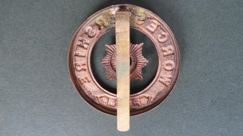 British Army The Worcestershire Regiment Puggaree Badge — image 2