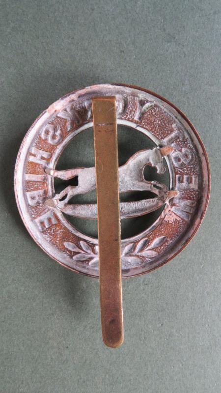 British Army The West Yorkshire Regiment Puggaree Badge — image 3