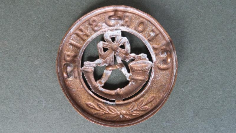 British Army 1881-1908 The Oxfordshire Light Infantry Helmet Plate Centre — image 2