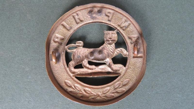 British Army 1881-1914 The Hampshire Regiment Helmet Plate Centre — image 2