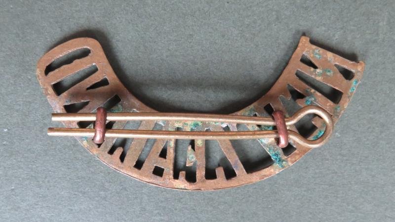 New Zealand Army WW1 'New Zealand (Expeditionary Force)' Shoulder Title — image 2