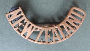 New Zealand Army WW1 'New Zealand (Expeditionary Force)' Shoulder Title