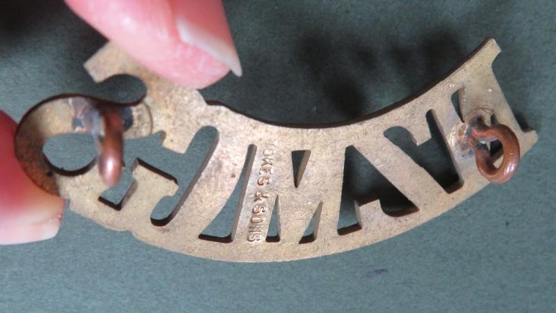 New Zealand Army 'New Zealand Machine Gun Corps' Shoulder Title — image 3