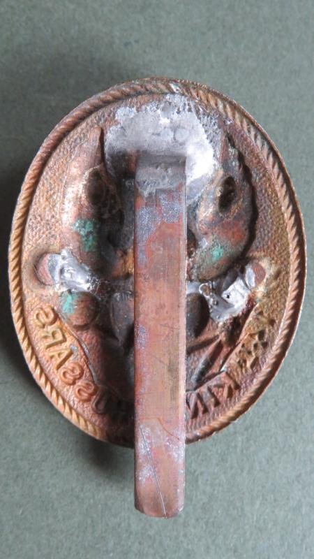 British Army Pre 1915 The 14th (King's) Hussars Cap Badge — image 2