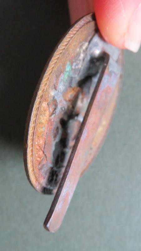 British Army Pre 1915 The 14th (King's) Hussars Cap Badge — image 3