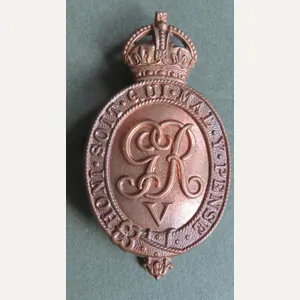 British Army WW1 The Household Battalion Cap Badge