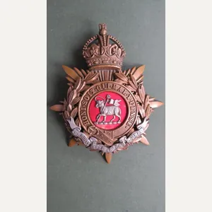 British Army 1901-1914 The Royal West Surrey Regiment Officers Helmet …