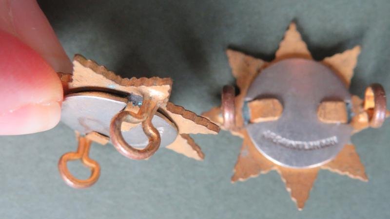 British Army The East Yorkshire Regiment (Duke of York's Own) Officers Dress Collar Badges — image 4