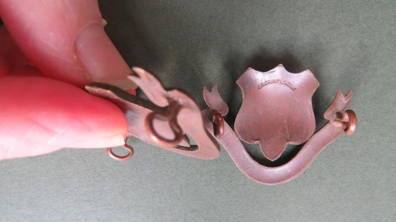 British Army The Loyal Regiment (North Lancashire) Officers Service Dress Collar Badges — image 3