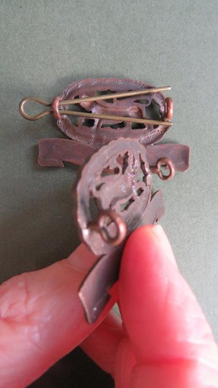 British Army The Leicestershire Regiment Officers Service Dress Collar Badges — image 3