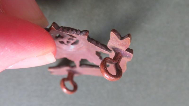 British Army The Worcestershire Regiment Pre 1923 Pattern Officers Service Dress Collar Badge — image 3