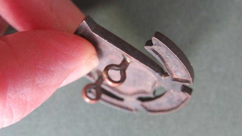 British Army The Middlesex Regiment Officers Service Dress Collar Badge — image 3