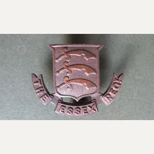 British Army The Middlesex Regiment Officers Service Dress Collar Badge