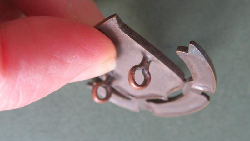 British Army The Middlesex Regiment Officers Service Dress Collar Badge — image 3