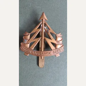British Army WW2 Reconnaissance Corps Cap Badge